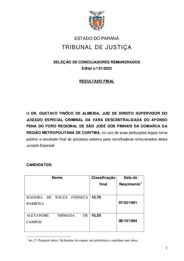 Disponibilizado em 30/05/2022